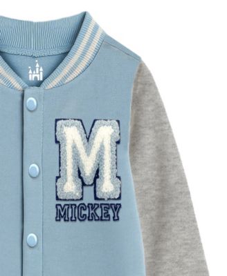 Baby Boys Mickey Mouse Varsity Fleece Coverall