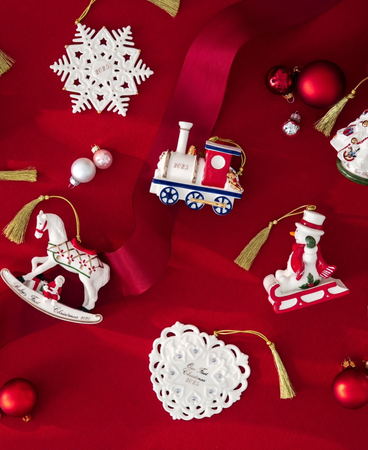 Villeroy & Boch 2025 Heart Ornament In White