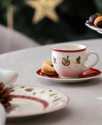 Toys Delight White Round Dinner Plate