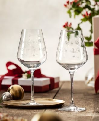 Toy's Delight Red Wine Goblet, Set of 2