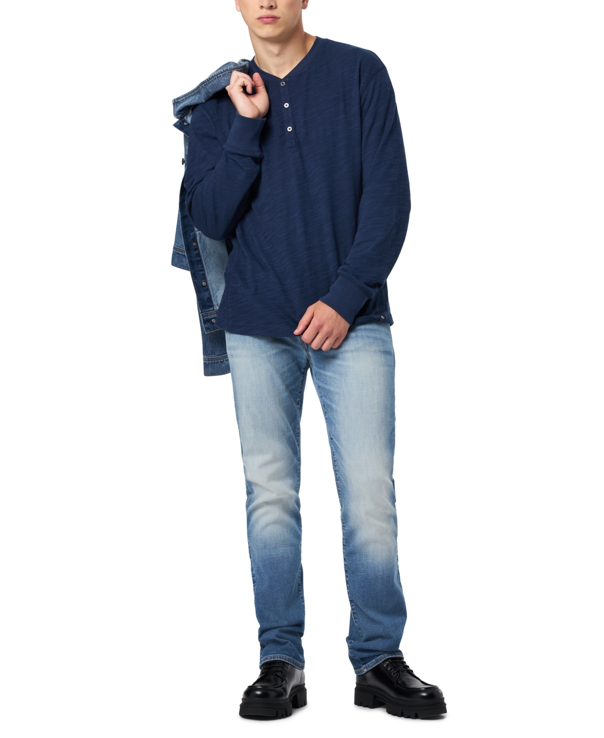 Buffalo David Bitton Men's Six Straight Jeans In Blue