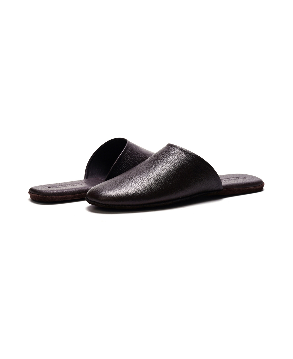 Anthony Veer Men's Clark House Slip On Slippers In Burgundy