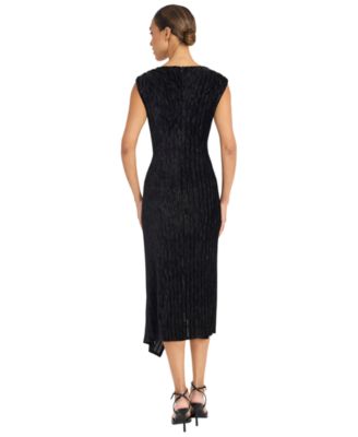 Women's Gathering Detail Midi Dress