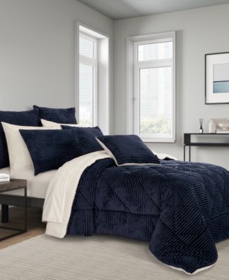 J Queen New York Everett Comforter Sets In Gray