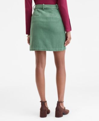 Women's Corduroy Mini Skirt