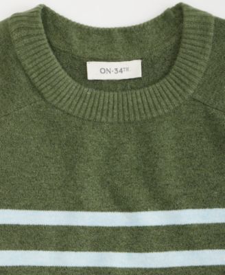 Women's Saddle Short Sleeve Sweater