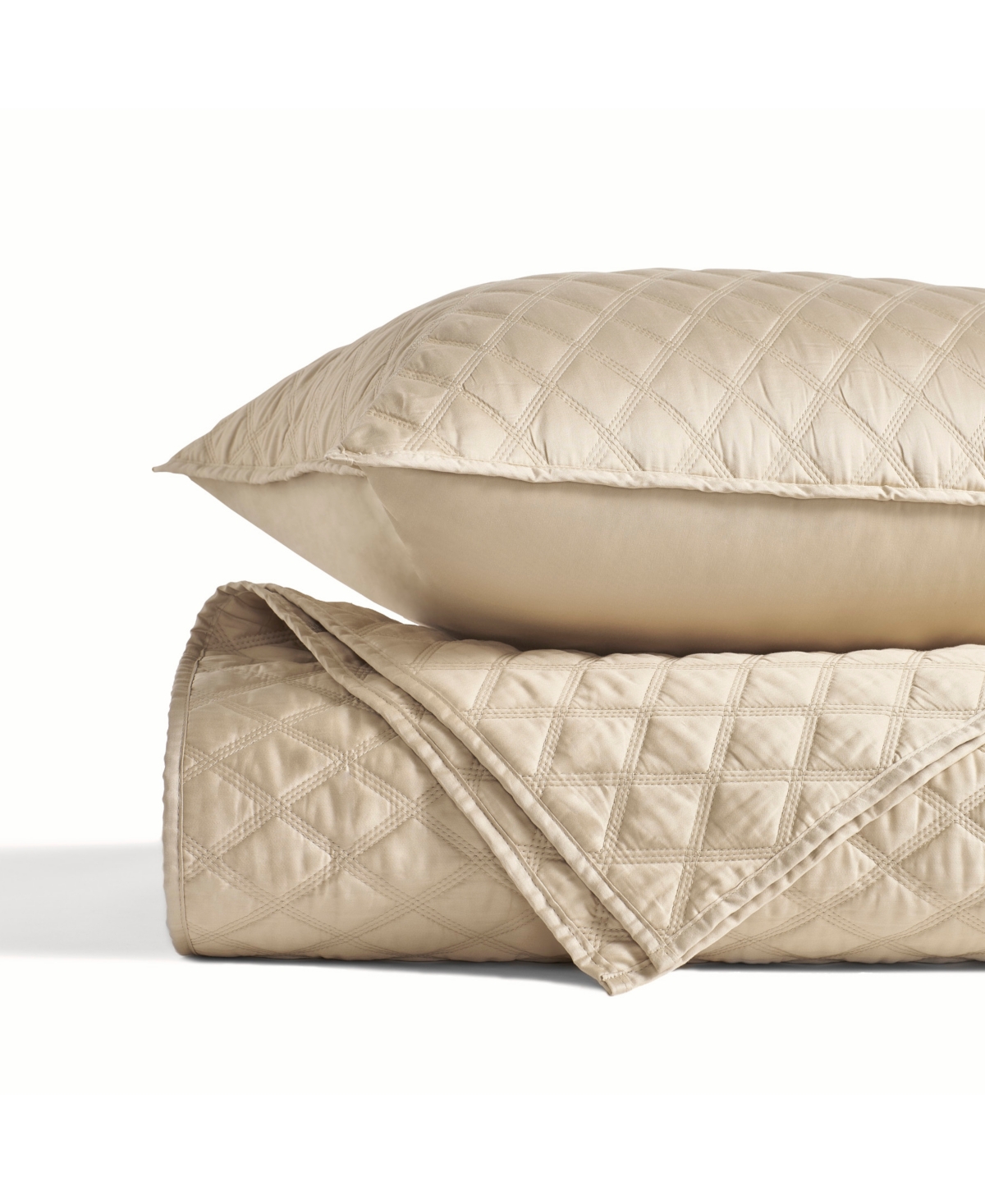 J Queen New York Premier Cotton Sateen 3-pc. Quilt Set, Full/queen In Gold