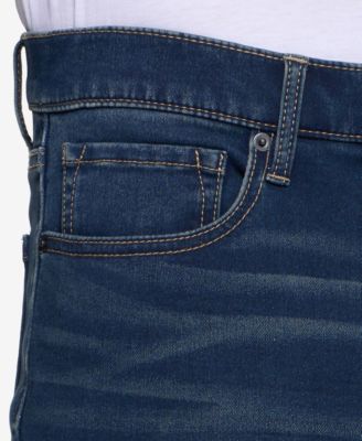 Men's Straight Fit 5-Pocket Knit Jeans