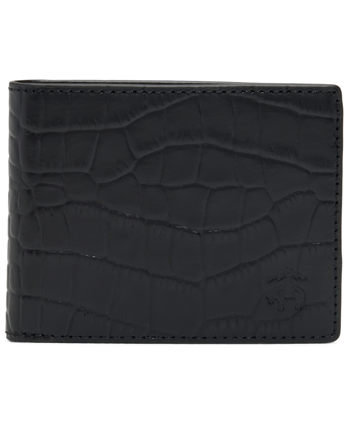 Brooks Brothers Men's Brower Bi-fold Wallet In Black