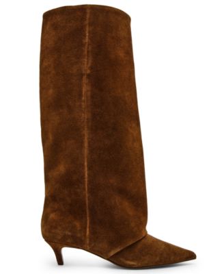 Women's Luca Slouchy Kitten-Heel Dress Boots, Regular & Wide Calf