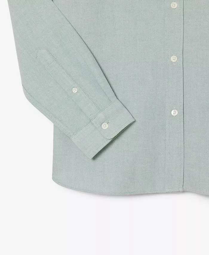 Men's Woven Long Sleeve Button-Down Oxford Shirt - thumbnail 10