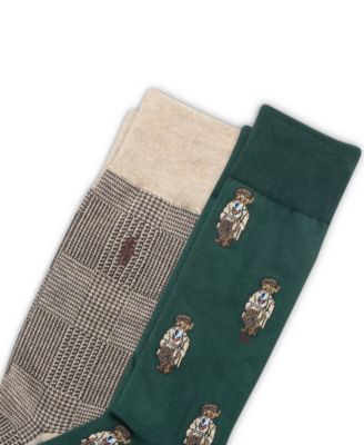 Men's 2-Pack Mini Hoc Bear Socks