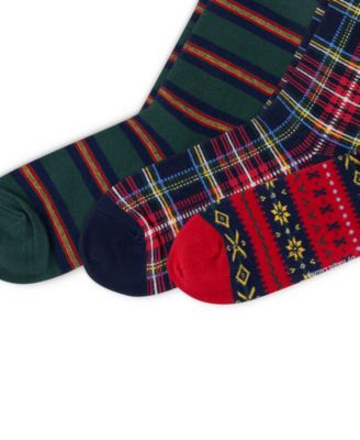 Men's 3-Pack Novelty Slack Socks