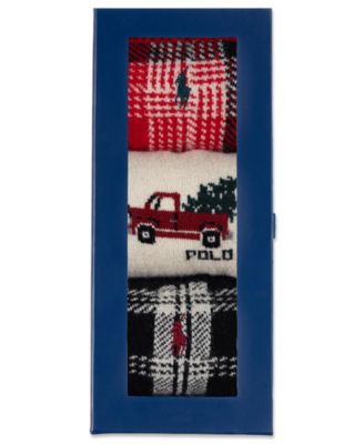 Men's 3-Pack Truck Shirting Plaids Socks Giftbox