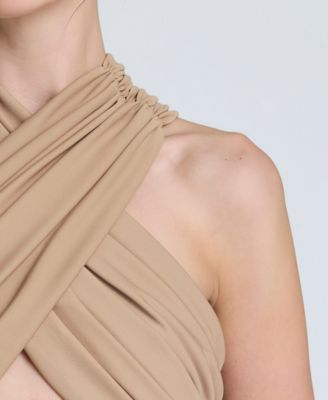 Women's Criss Cross Halter Top