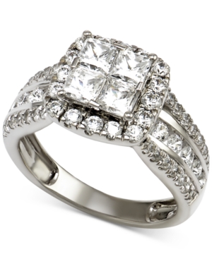 image of Diamond Engagement Ring (2-1/2 ct. t.w.) in 14k White Gold