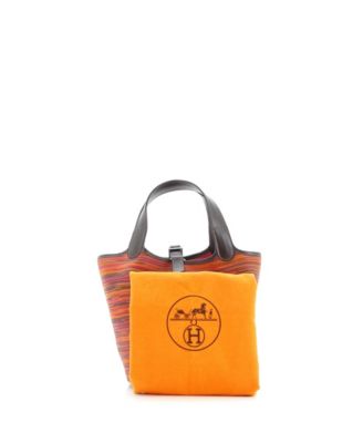 Pre-Owned Hermes PM Picotin Bag Vibrato