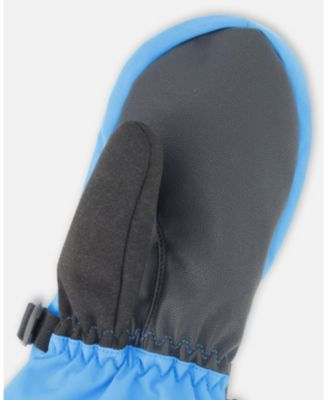 Boy Winter Mittens Teknik Blue - Child