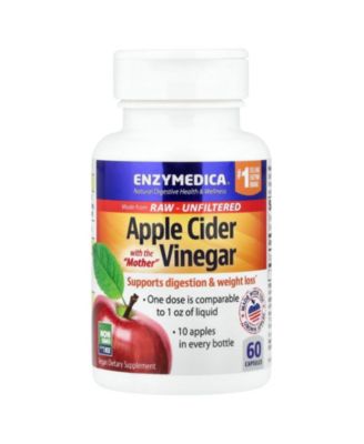 Apple Cider Vinegar, Healthy Weight and Digestive Support, 60 Count