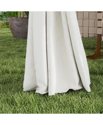 10' x 13' Double Roof Patio Gazebo with Curtains, Dark