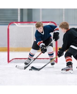 Soccer Goal, Practice Soccer Goal Net with Steel Frame, PE Mesh