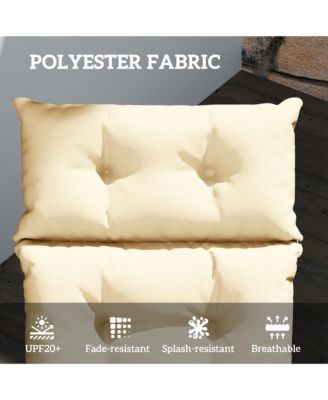 Lounge Chair Cushion Thick Outdoor Chaise Lounge Cushion