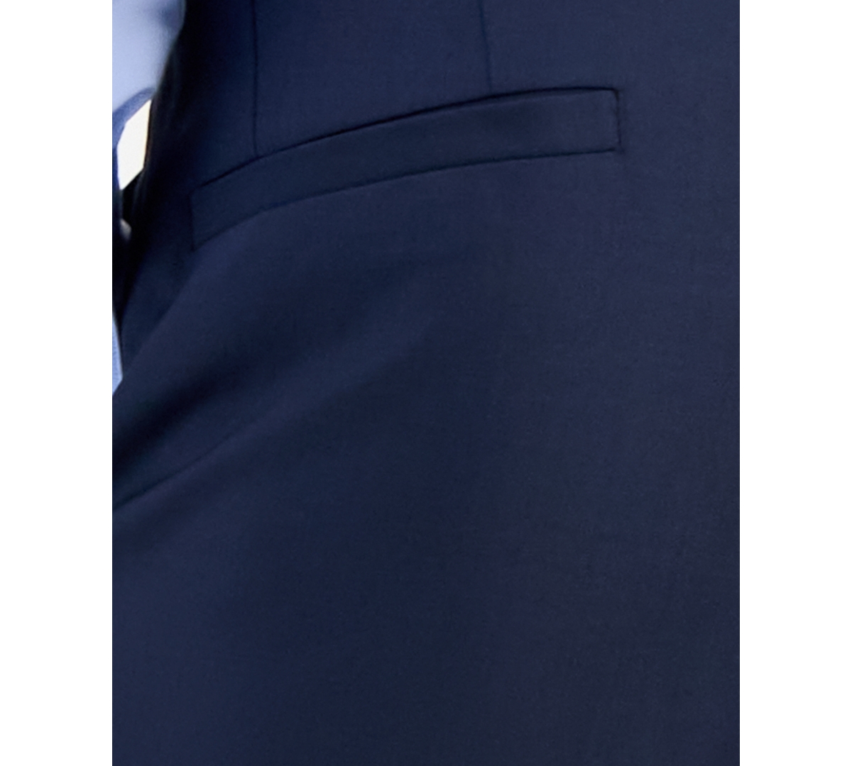 Hugo Boss Hugo By  Men's Modern-fit Solid Wool-blend Suit Separate Pants In Blue