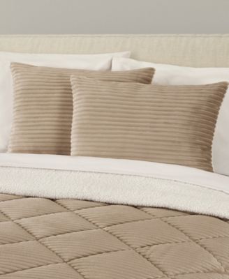 Everett Plush 3-Pc. Comforter Set, Full/Queen