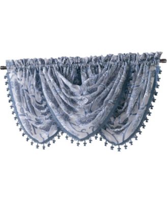 Organza Sheer Milawi Complete 5 Piece Window Curtain Set