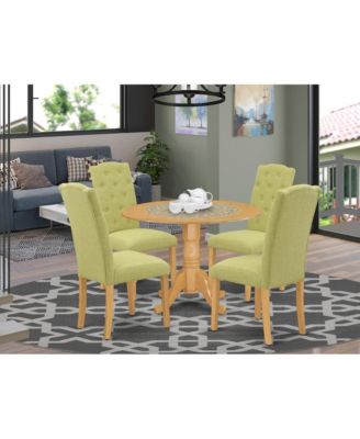 5-piece Oak mid-century  a classy glance Dining Room Set