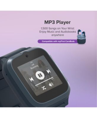 Fone S3+ Kids Smartwatch with eSIM, Video Calls, Messaging, GPS Tracker for Kids, SOS, School Mode, Music Player (Space Blue)