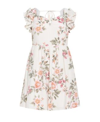 Plus Size Alma Print Dress