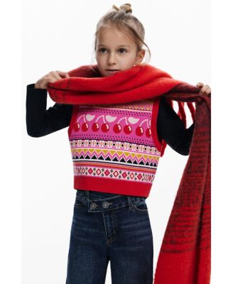 Girls Girls's Asymmetric waist combined jeans