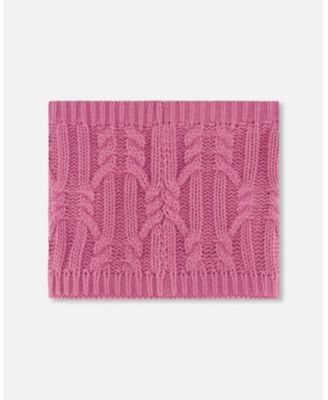 Girl Lined Winter Neckwarmer Purple - Toddler|Child