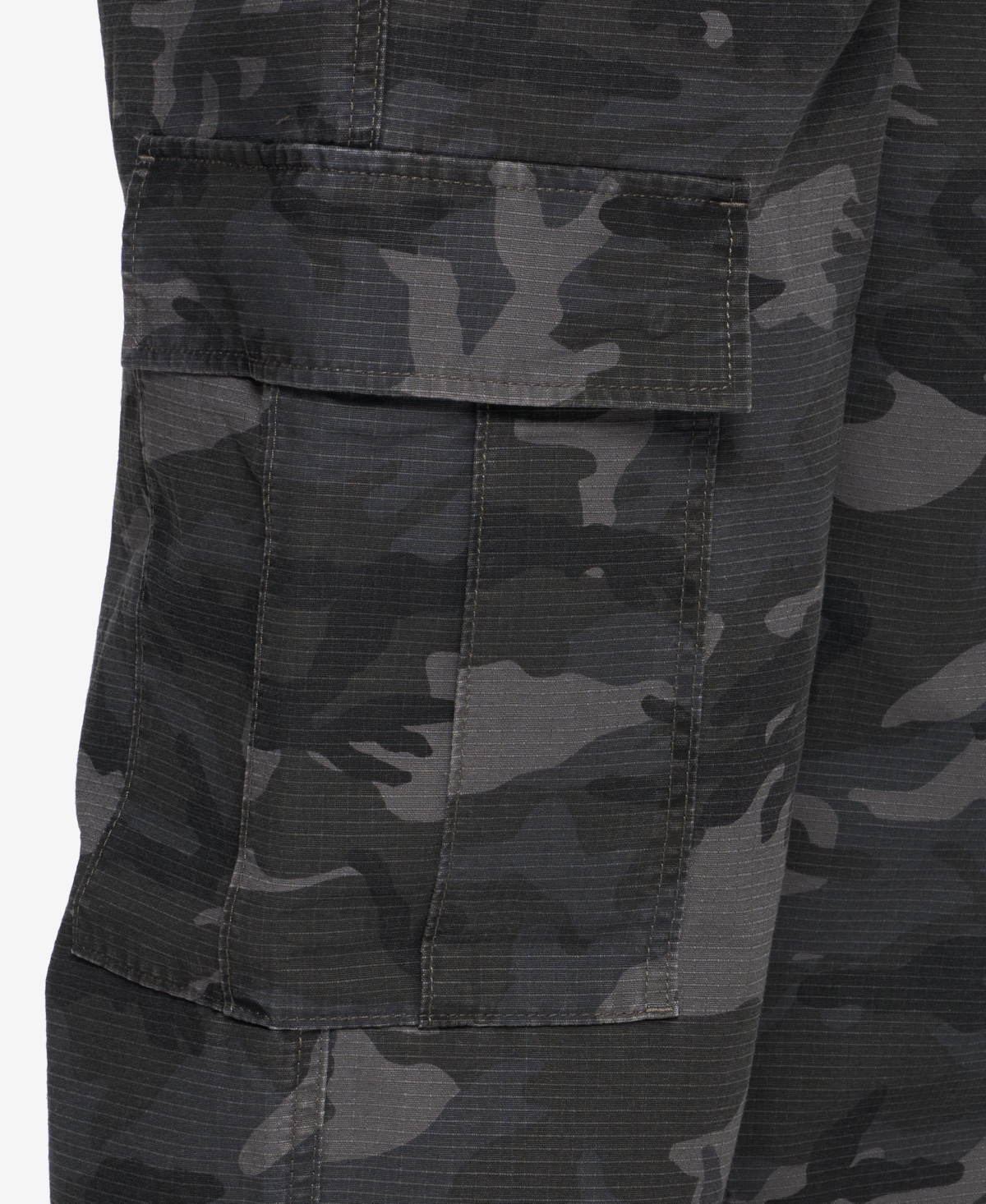 Lazer Men's Loose Fit Cargo Pants In Black