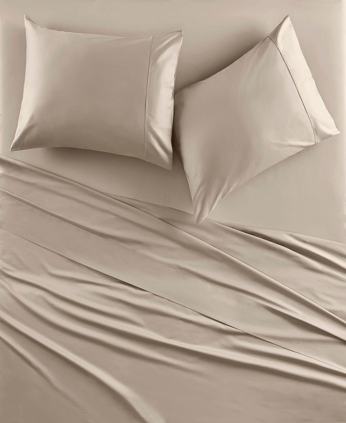 J Queen New York Premier 300 Thread Count Sateen 4-pc. Sheet Set, California King In Brown