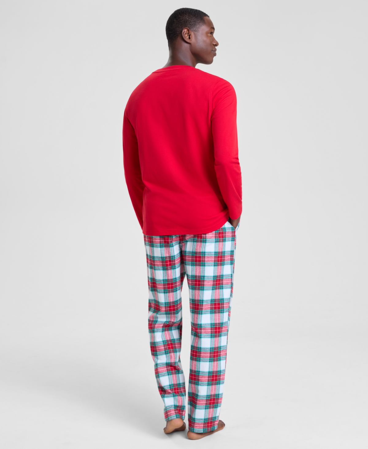 Holiday Lane Men's Winterton Plaid Mix It Matching Family Pajamas Set, Created For Macy's In Multi