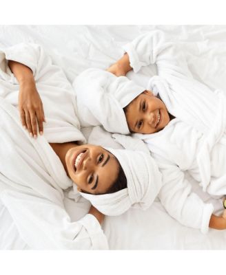 6-Piece Bath Towel Set, Soft 100% Cotton by California Design Den