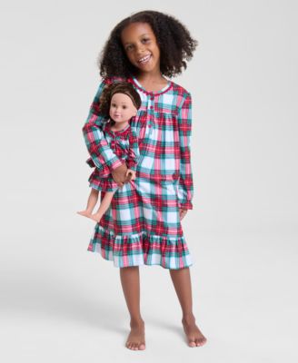 Holiday Lane - Girls 2T-16 Merry Plaid Nightgown