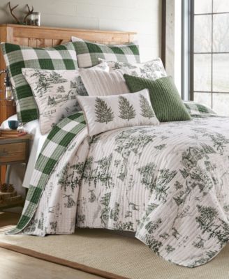 Levtex Winter Sleigh Ride Reversible 3-Pc. Quilt Set, Full/Queen