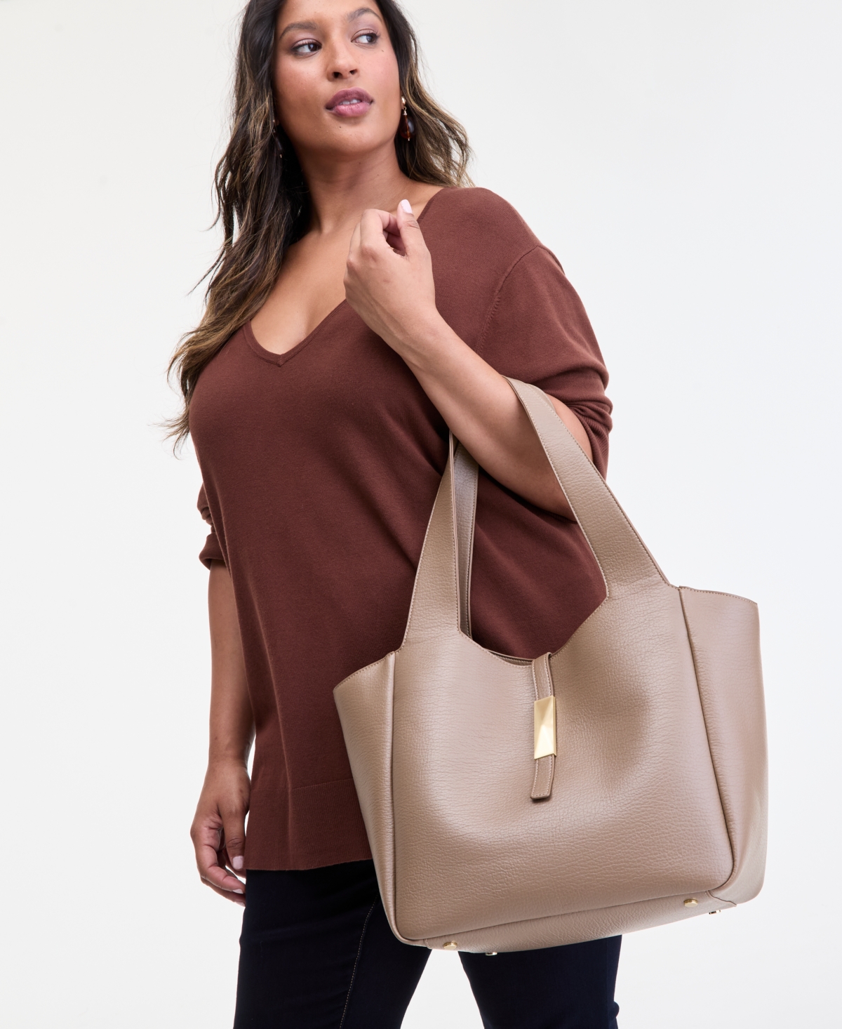 Inc International Concepts Lydiah Large Tote Bag, Exclusively At Macy's