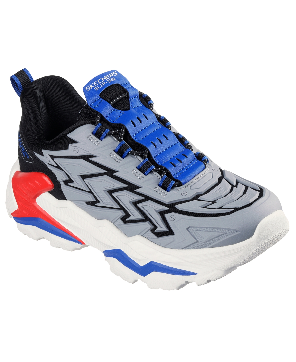 Skechers Little Boy's Slip-ins: Skech-bots 2.0 Slip-on Athletic Casual Sneakers From Finish Line In Multi