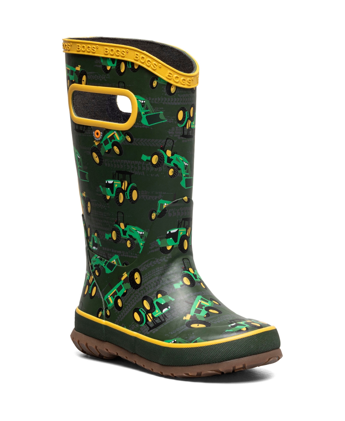 Bogs Little And Big Kids Rainboot Tractor Boots In Multi