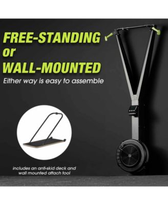 Indoor Ski Machine – Wind Resistance Aerobic Trainer for Home Cardio & Strength