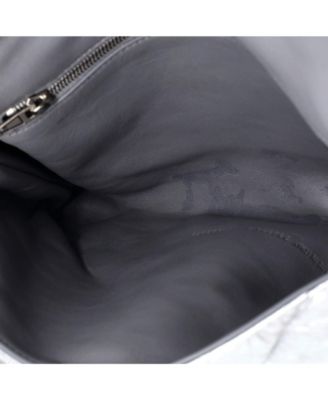 Small Crush Chain Flap Bag Quilted Crushed Calfskin