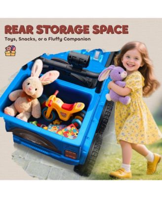 12V Kids Electric Car w/ 2WD/4WD Switch, Remote Control, Camouflage