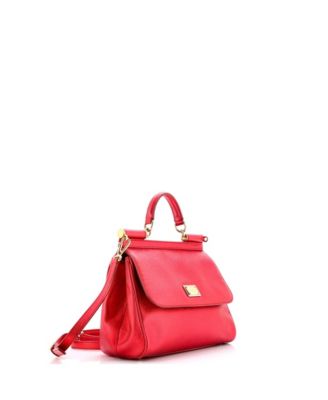Medium Miss Sicily Bag Leather