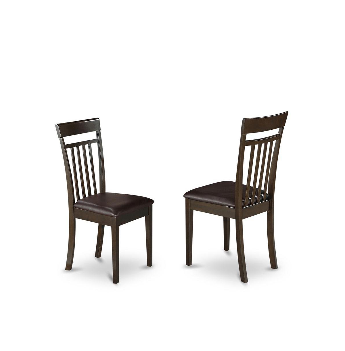 East West Furniture 5 Pc Kitchen nook Dining set-Kitchen Table and 4 Kitchen Chairs