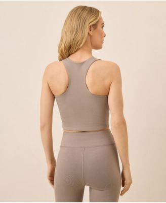 Women's On the Go-To Crop Tank Made With Organic Cotton