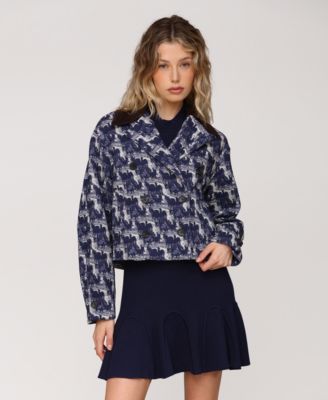 Women's Double-Breasted Boxy Jacket